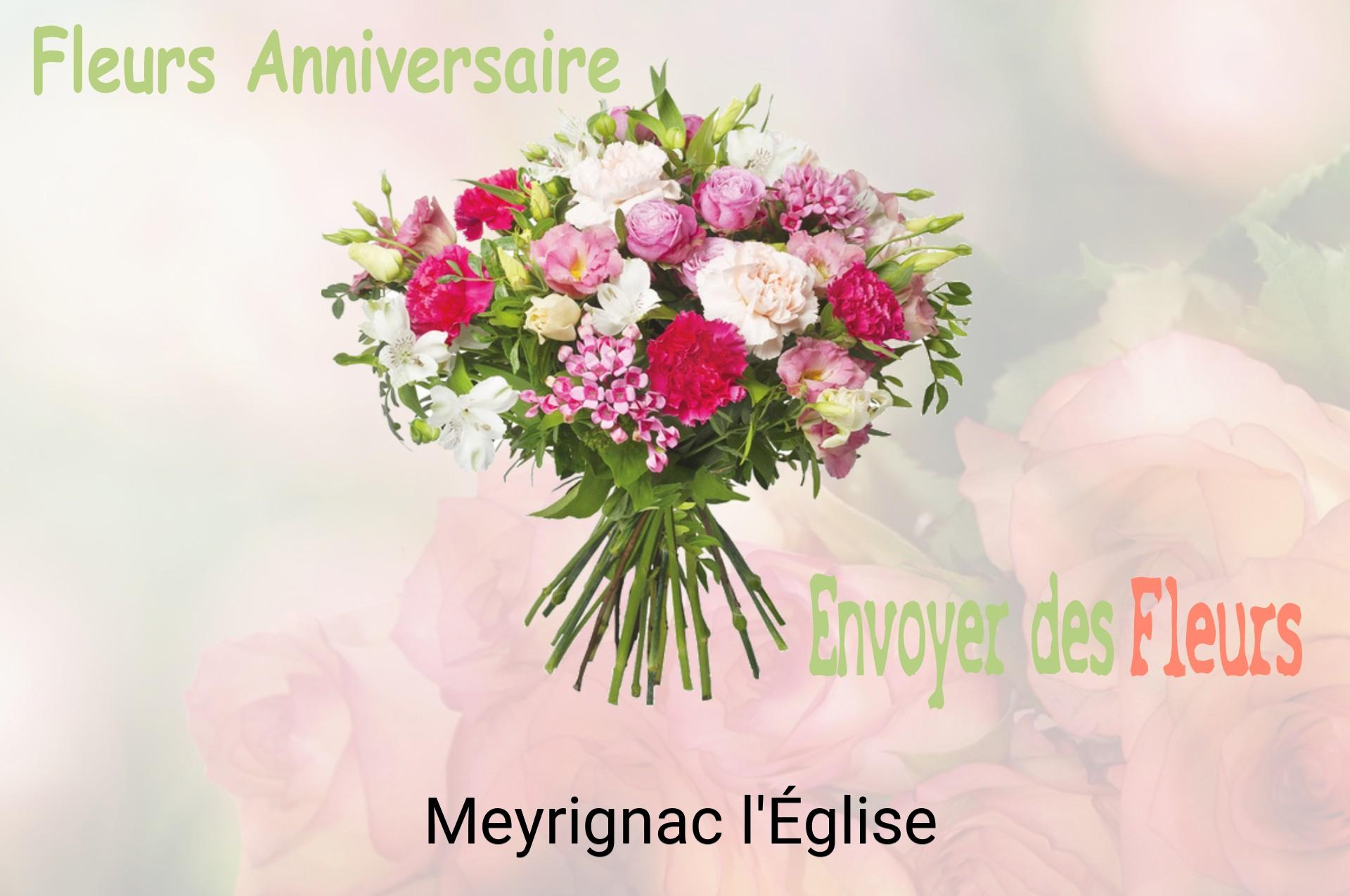 Bouquet de fleurs d’anniversaire livré à Meyrignac-l'Église